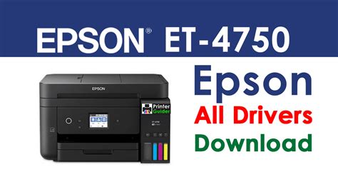 Epson ET-4750 Driver: Installation and Troubleshooting Guide